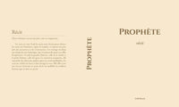Livre Prophète – récit, version souple, édition Tawbah, couverture avec titre et logo, livre de récit historique religieux