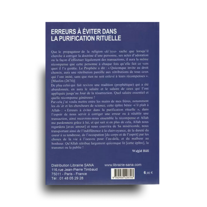 Erreurs Dans La Purification Rituelle