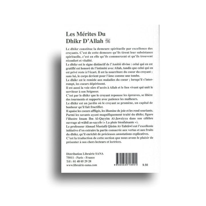 Les Mérites du Dhikr : 100 Enseignements – Ibn Al-Qayyim