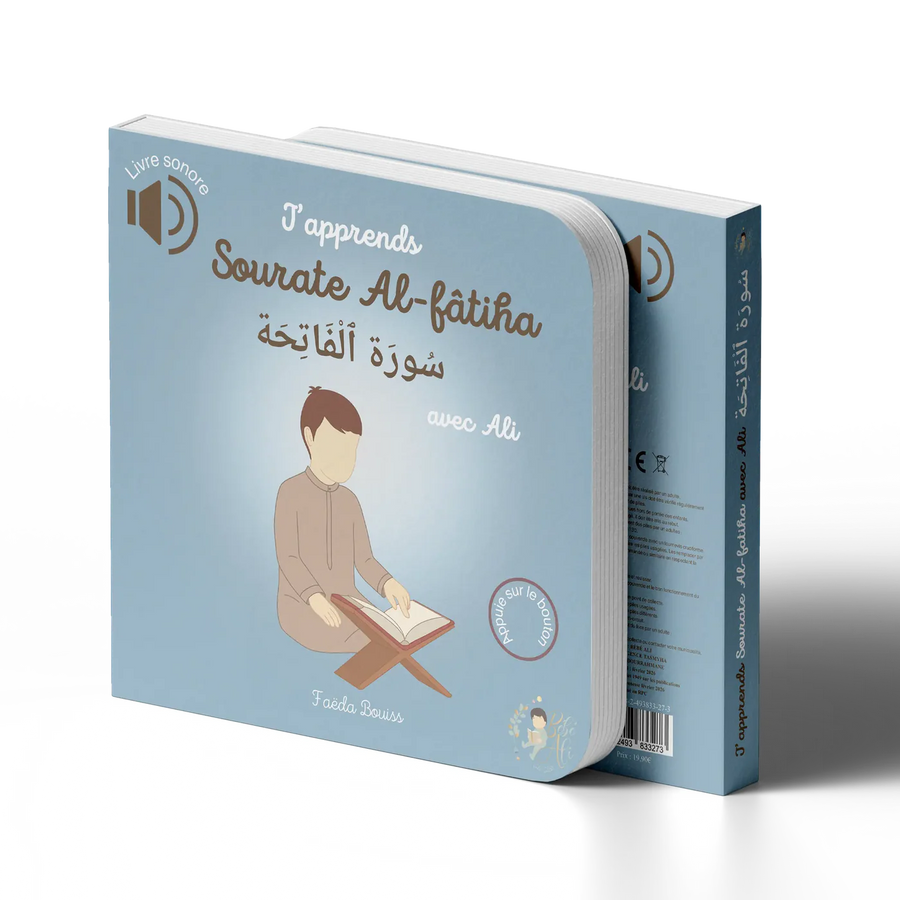 J'Apprends Sourate Al-Fatiha Avec Ali – Livre Sonore Enfant