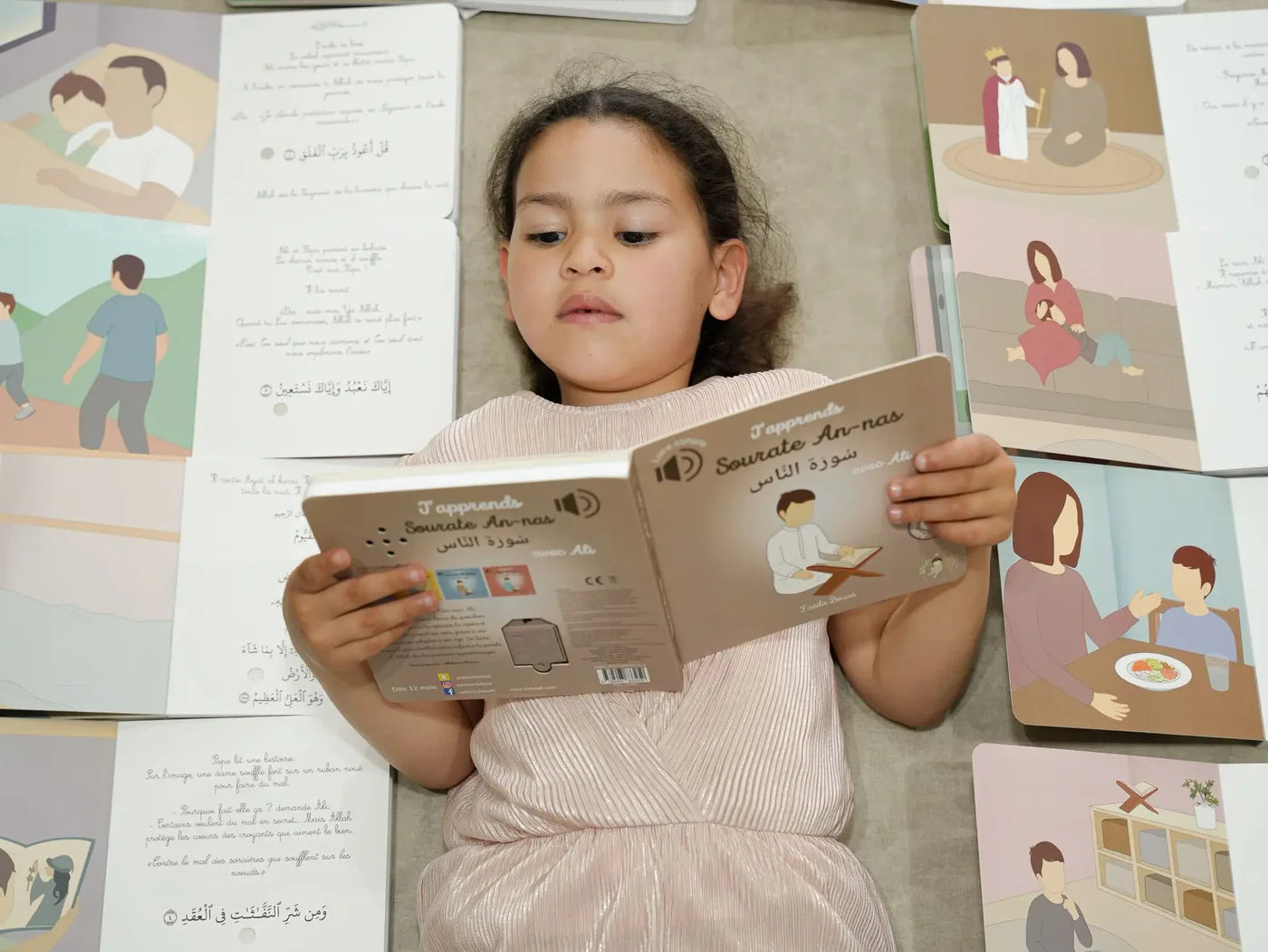 J'Apprends Sourate An-Nas Avec Ali – Livre Sonore Enfant Islam