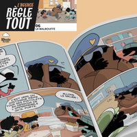 Livre enfant Agence Règle Tout Tome 6 : La Malbouffe de Bdouin, roman jeunesse islam, couverture avec illustration colorée.