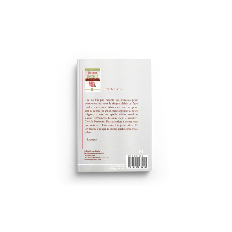 Livre Femme Eternelle de Dr. Muhammad Al 'Arifi, édition al-Fajr, couverture avec titre et design élégant.