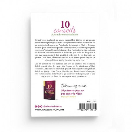 10 Conseils pour Toi Sœur Musulmane - Éditions Al-Hadîth