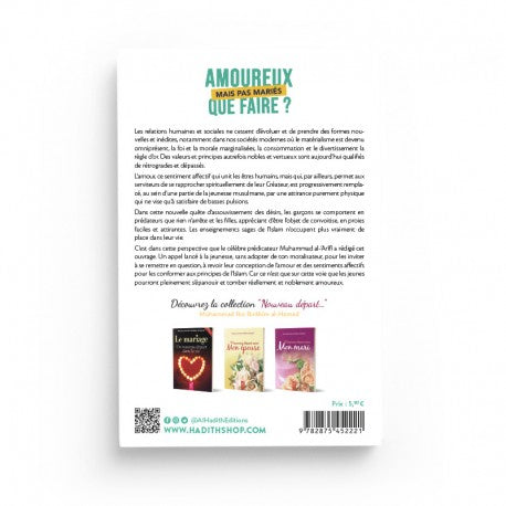 Amoureux mais Pas Mariés, Que Faire? - Muhammad al-'Arîfî - Éditions Al Hadith - Librairie Al Minhaj