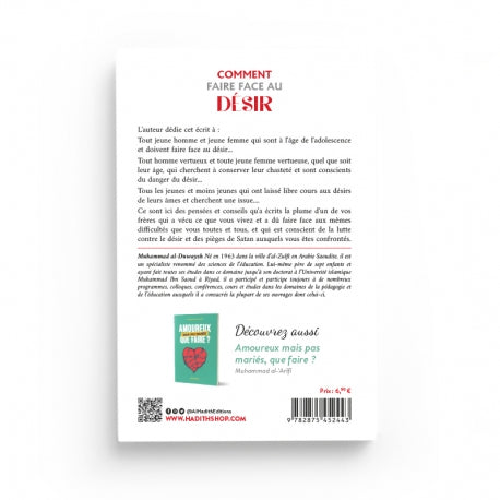 Jeune Frère, Jeune Sœur ! Comment Faire Face au Désir ? - Muhammad Al-Duwaysh, Editions Al-Hadîth