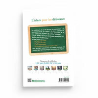 Livre "L'Islam pour les Débutants" de Muhammad Al-‘Arfaj, éd. Al-Hadith, couverture avec titre blanc et arrière-plan coloré.