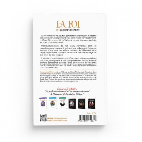 La Foi est le Comportement - Sulaymân b. Sâlih al-Ghusn - Éditions Al-Hadîth - Librairie Al Minhaj