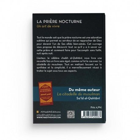 La Prière Nocturne - Saîd al-Qahtânî (Collection Art de Vivre) - Éditions al-Hadîth - Librairie Al Minhaj