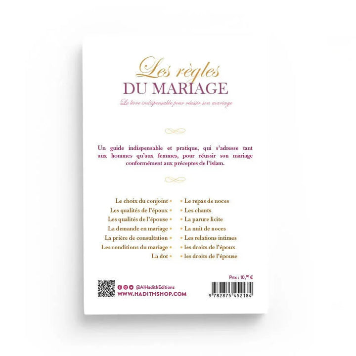 Les Règles du Mariage - Le Livre Indispensable pour Réussir son Mariage - Nouvelle Édition - Amr 'Abd Al-Mun'im Salîm