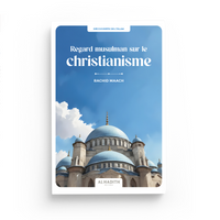 Livre intitulé "Regard Musulman Sur Le Christianisme" de Rachid Maach, publié par Al-Hadith, ouvert avec pages visibles.