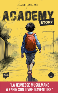 Livre pour enfant Atfal Story, Academy Story Tome 1, couverture colorée avec illustrations attrayantes pour jeunes lecteurs.