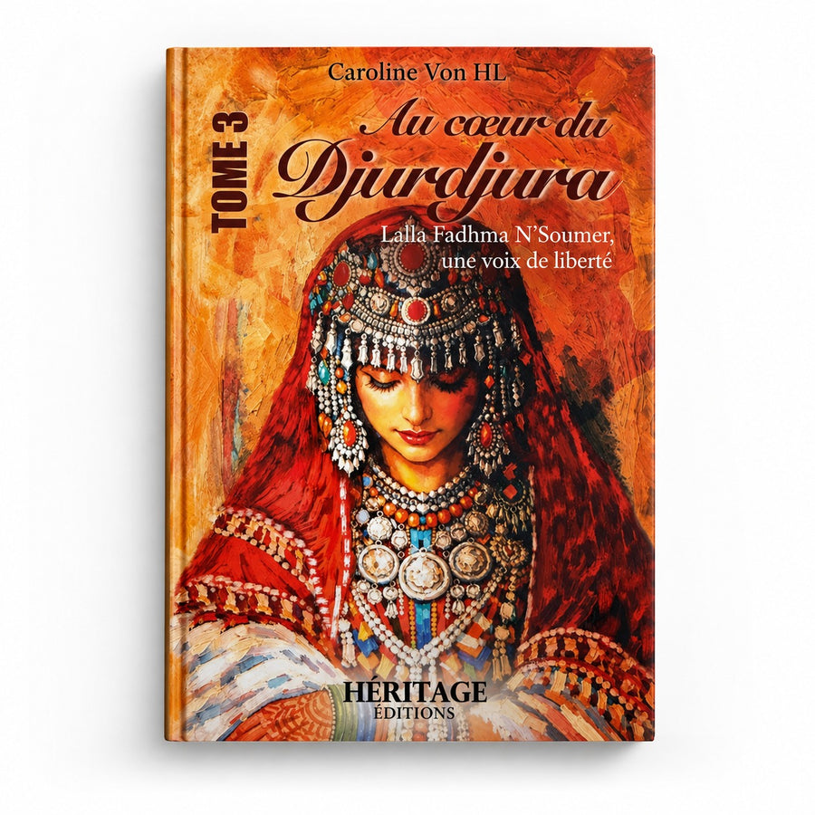 Couverture de Au cœur du Djurdjura – Lalla Fadhma N’Soumer, une voix de liberté – Tome 3 – Caroline Von HL
