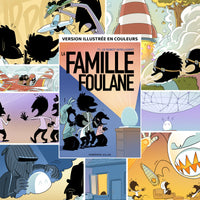 Livre pour enfant La Famille Foulane Tome 1, Le Robot Intelligent, de la marque Bdouin, illustré avec la couverture colorée.