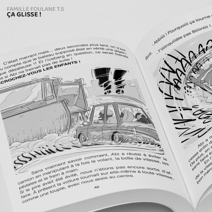La Famille Foulane (Tome 5) - Ça glisse - BDouin