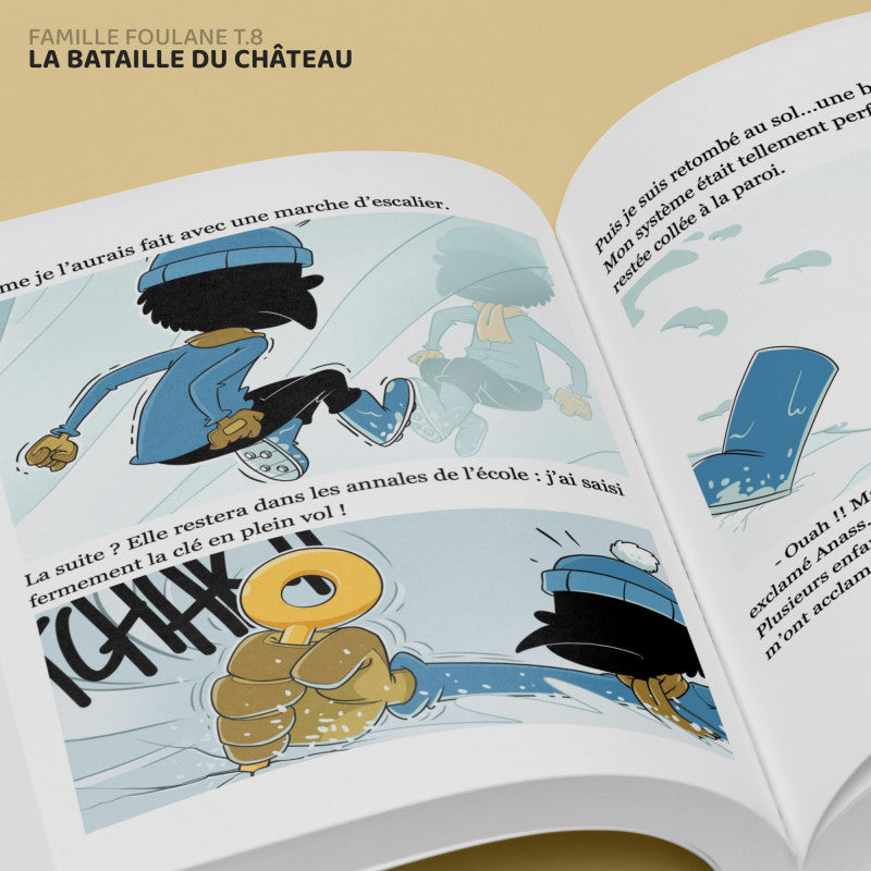 La Famille Foulane (Tome 8) : La bataille du château - Bdouin - Librairie Al Minhaj