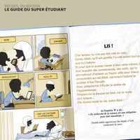 Livre enfant Le Guide du Super Etudiant de Bdouin, couverture illustrée avec titre visible, destiné aux jeunes lecteurs.