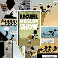 Livre pour enfants Le Recueil du Muslim Show Tome 4 par Bdouin, couverture avec illustrations colorées.