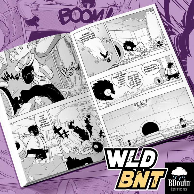 Livre pour enfant Bdouin WLD BNT Alerte dans le Réseau, couverture avec illustrations colorées et titre visible.