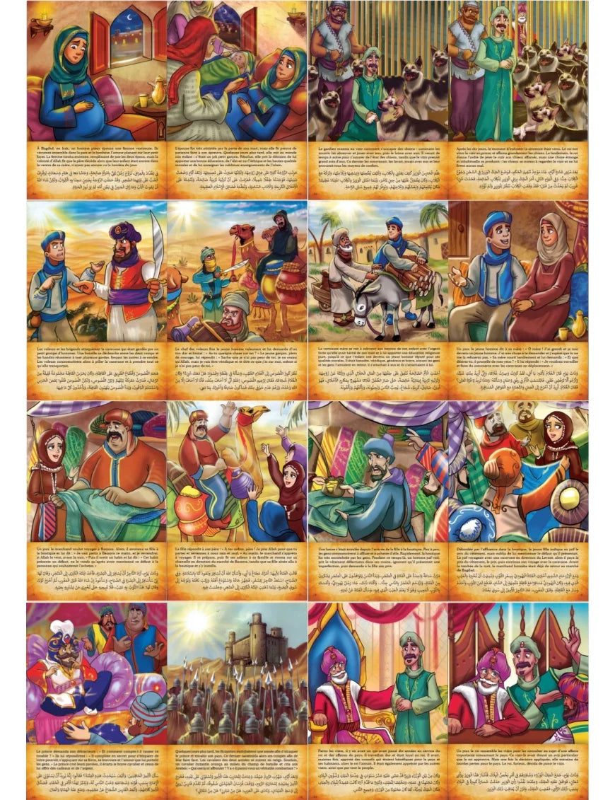 Contes Arabes – Les Hautes Valeurs Morales (Bilingue Français / Arabe)