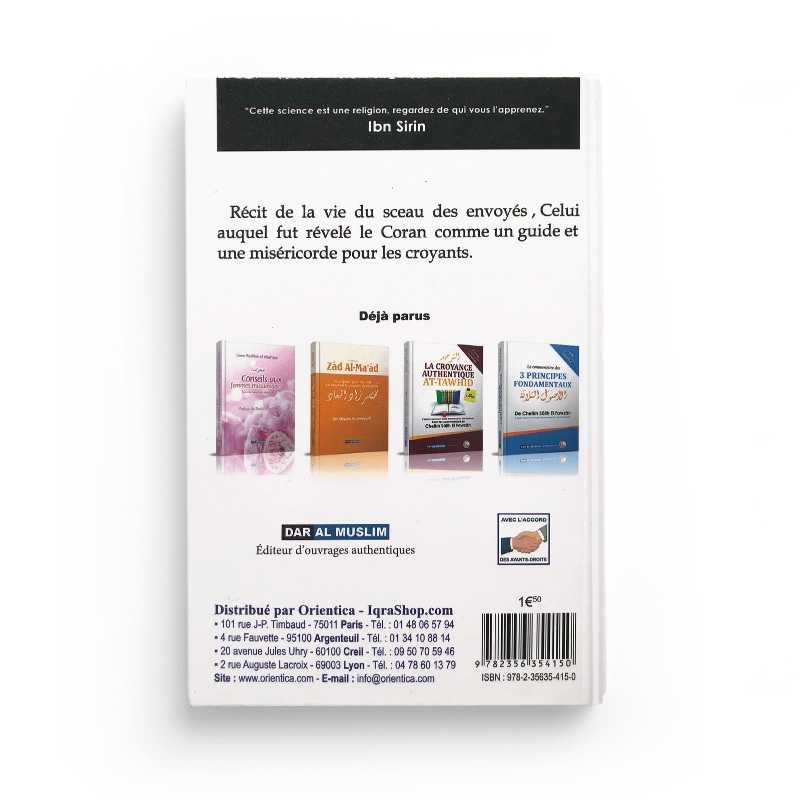 Livre "La Vie du Prophète Muhammad (SAAW)" de Cheikh Abd Arrahman Asa'di, publié par Dar Al Muslim, couverture avec titre visible.