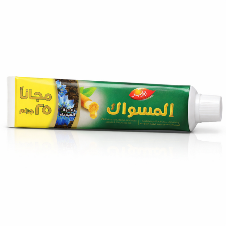 Dentifrice Miswak Huile de Nigelle Dabur 50g + 25g