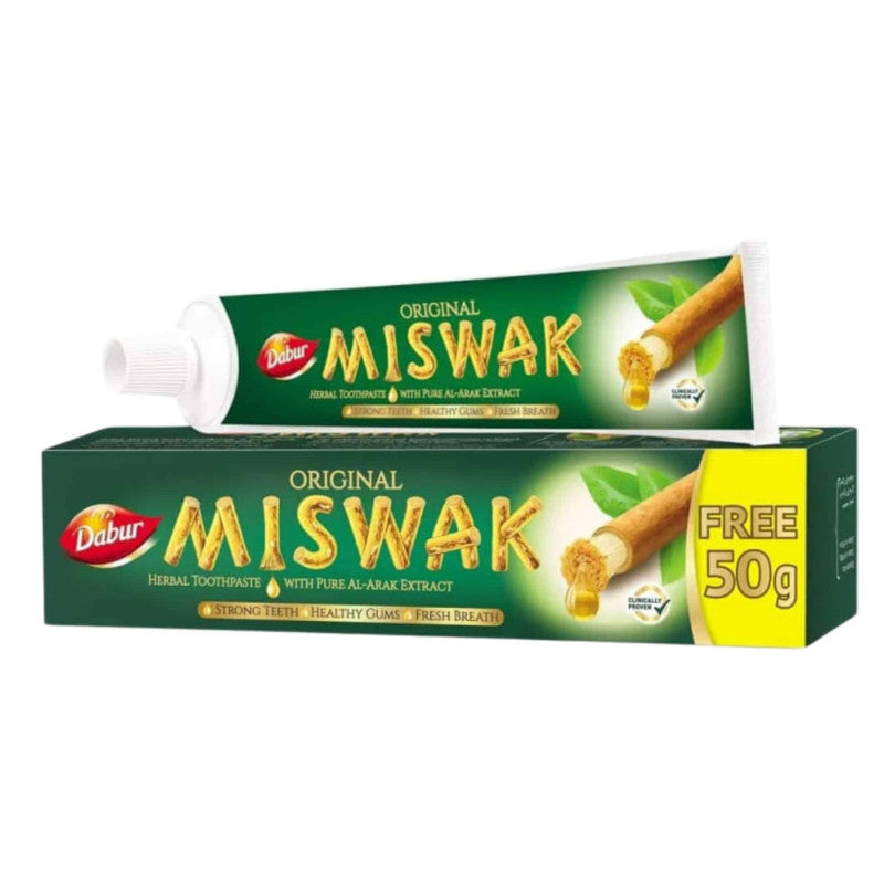 Dentifrice Miswak Original Dabur 120g + 50g