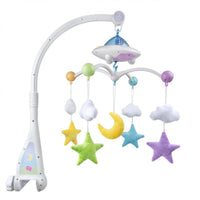 Mobile bébé coranique lumineux avec lune et étoiles, télécommandé, jeu électronique pour enfants de la marque Desi Doll.