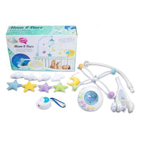 Mobile bébé coranique lumineux avec étoiles et lune, télécommandé, pour jeux électroniques pour enfants de la marque Desi Doll.