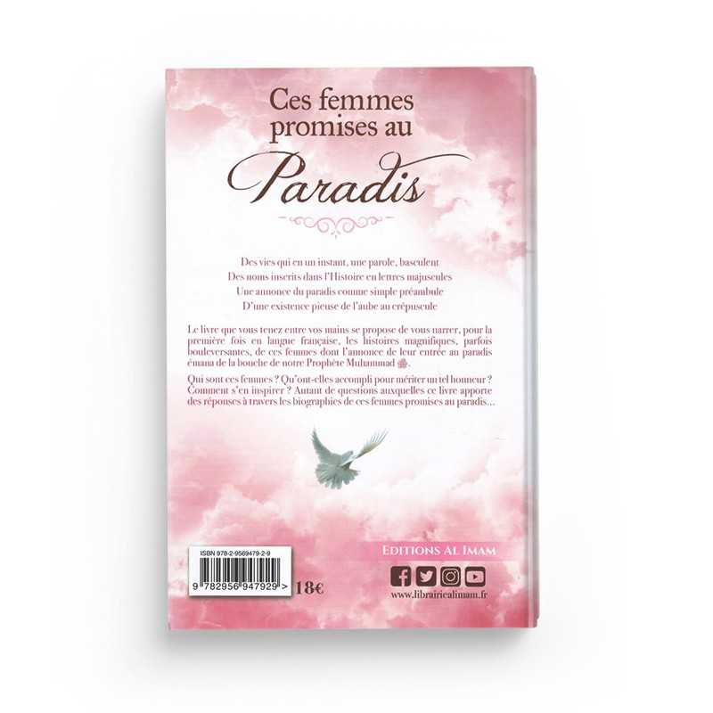 Livre "Ces Femmes Promises au Paradis" d'Ahmad Khalil Jam'ah, Éditions Al Imam, couverture avec titre et détails de l'édition.