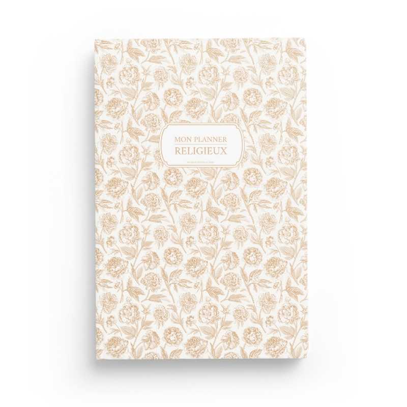 Livre Planner Ramadan Édition Al Imam avec couverture rose, calendrier et espace pour notes, pour organiser le mois sacré.