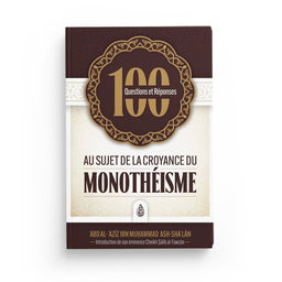Livre Edition Ibn Badis sur la croyance monothéiste, avec titre en français et arabe, couverture illustrée avec texte.
