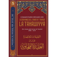 Livre Commentaires Résumés Sur La Croyance de l'Imam At-Tahawi, par Salih Ibn Fawzan, édition Ibn Badis, couverture avec titre.