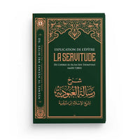 Livre "Explication de l'Épître de la Servitude" d'Ibn Taymiyya, édition Ibn Badis, avec couverture illustrée et titre visible.