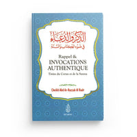 Livre Rappel & Invocations Authentique d'Abd Ar-Razzaq Al-Badr, format de poche, édition Ibn Badis, couverture avec titre visible.