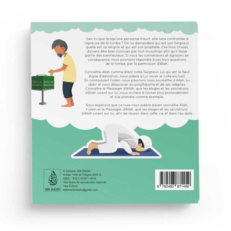 Les Trois Fondements Pour les Enfants - Arnida Sharah Auli - Éditions Ibn Badis - Librairie Al Minhaj