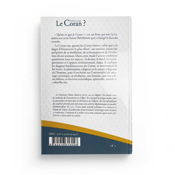 Qu'Est-Ce Que Le Coran ? - Tahar Gaïd - Éditions Iqra
