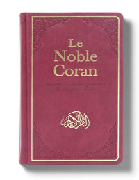 Coran Noble édition Tawhid en arabe et français, traduction Mohamed Chiadmi, format 14x21 cm, relié bordeaux.