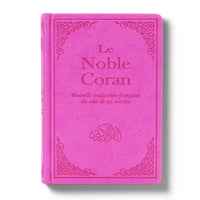 Coran Version Arabe/Français Edition Tawhid, traduction Mohamed Chiadmi, format 14x21 cm, relié bordeaux, livre religieux.
