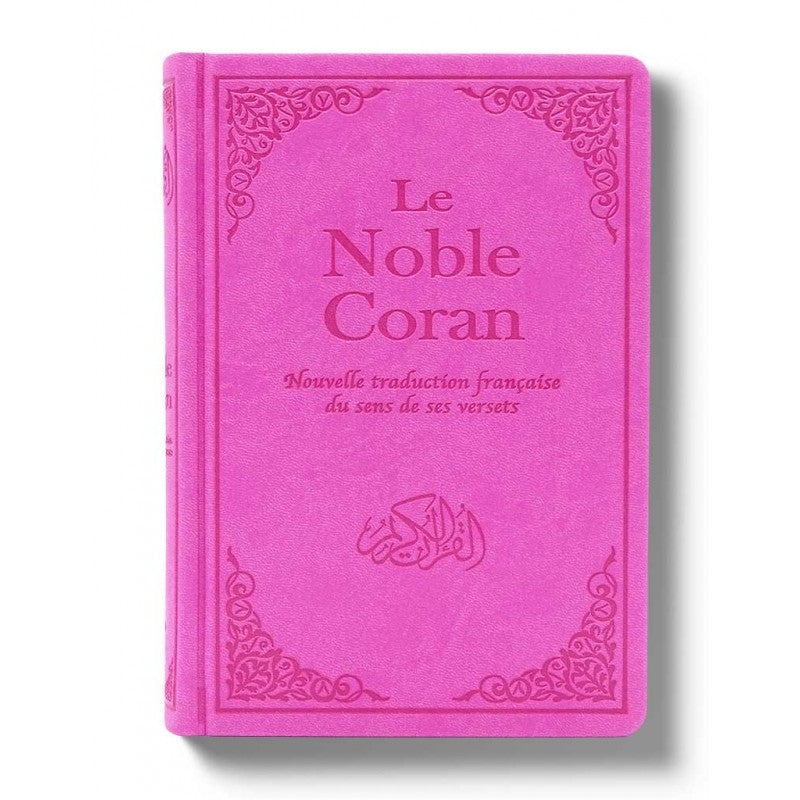 Coran Version Arabe/Français Edition Tawhid, traduction Mohamed Chiadmi, format 14x21 cm, relié bordeaux, livre religieux.