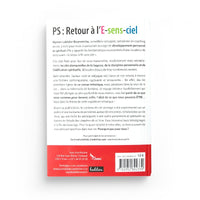Livre PS : Retour À L’E-Sens-Ciel de Myriam Lakhdar Bounamcha, publié par Hedlina Édition, couverture avec titre et illustrations.