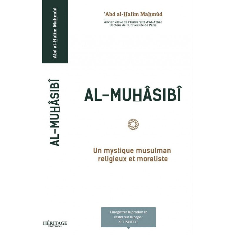 Al-Muhasibi : un mystique musulman religieux et moraliste - Héritage - Librairie Al Minhaj