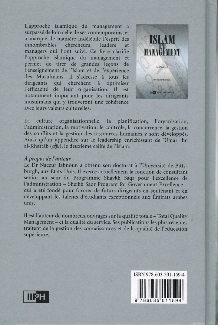 Islam et Management - Dr Naceur Jabnoun - IIPH