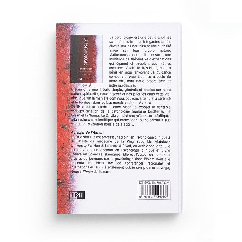 La Psychologie à la lumière de l'Islam - Aicha Utz - IIPH - Librairie Al Minhaj