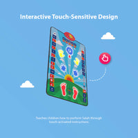 Tapis de Prière Interactif Intelligent pour Enfant - Bleu