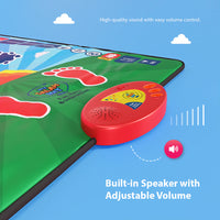 Tapis de Prière Interactif Intelligent pour Enfant - Bleu