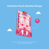 Tapis de Prière Interactif Intelligent pour Enfant - Rose
