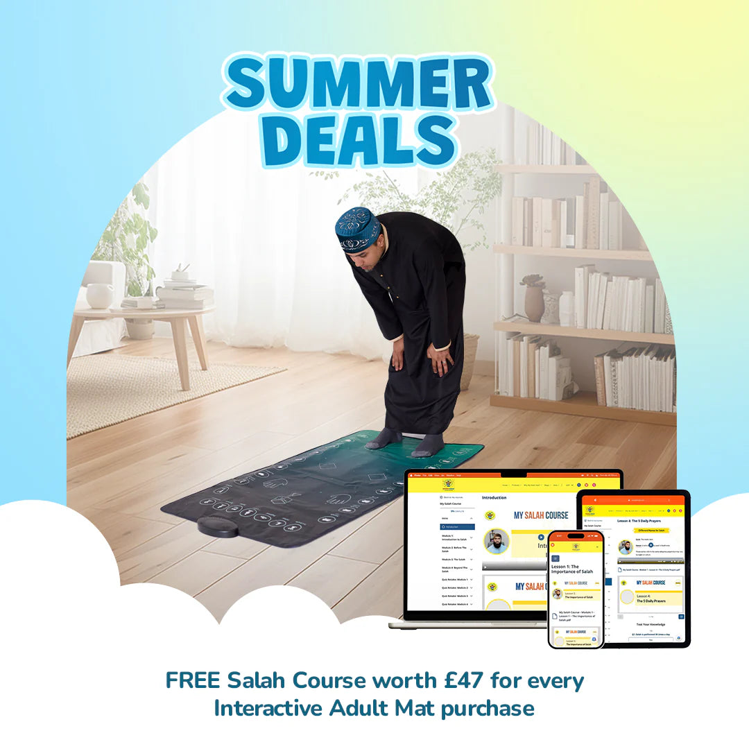 Tapis De Prière Interactif Adulte & Converti – Rahma
