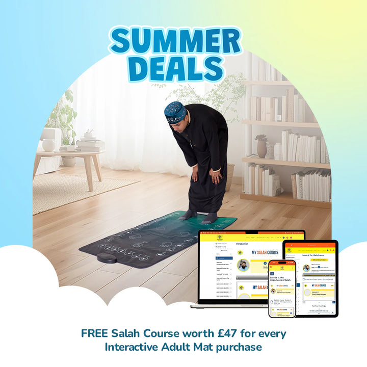 Tapis De Prière Interactif Adulte & Converti – Rahma