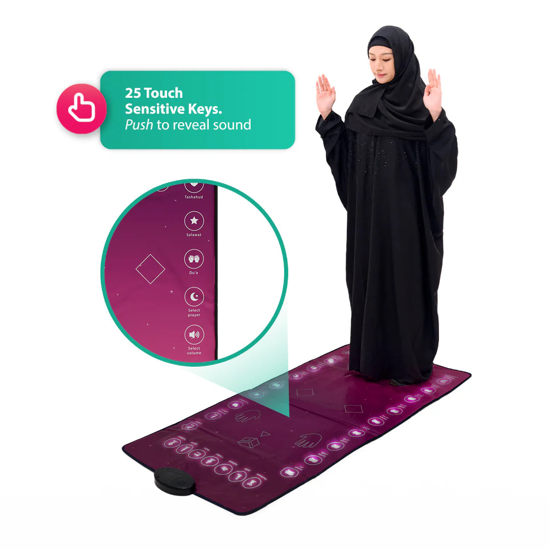 Tapis De Prière Interactif Adulte & Converti – Rahma